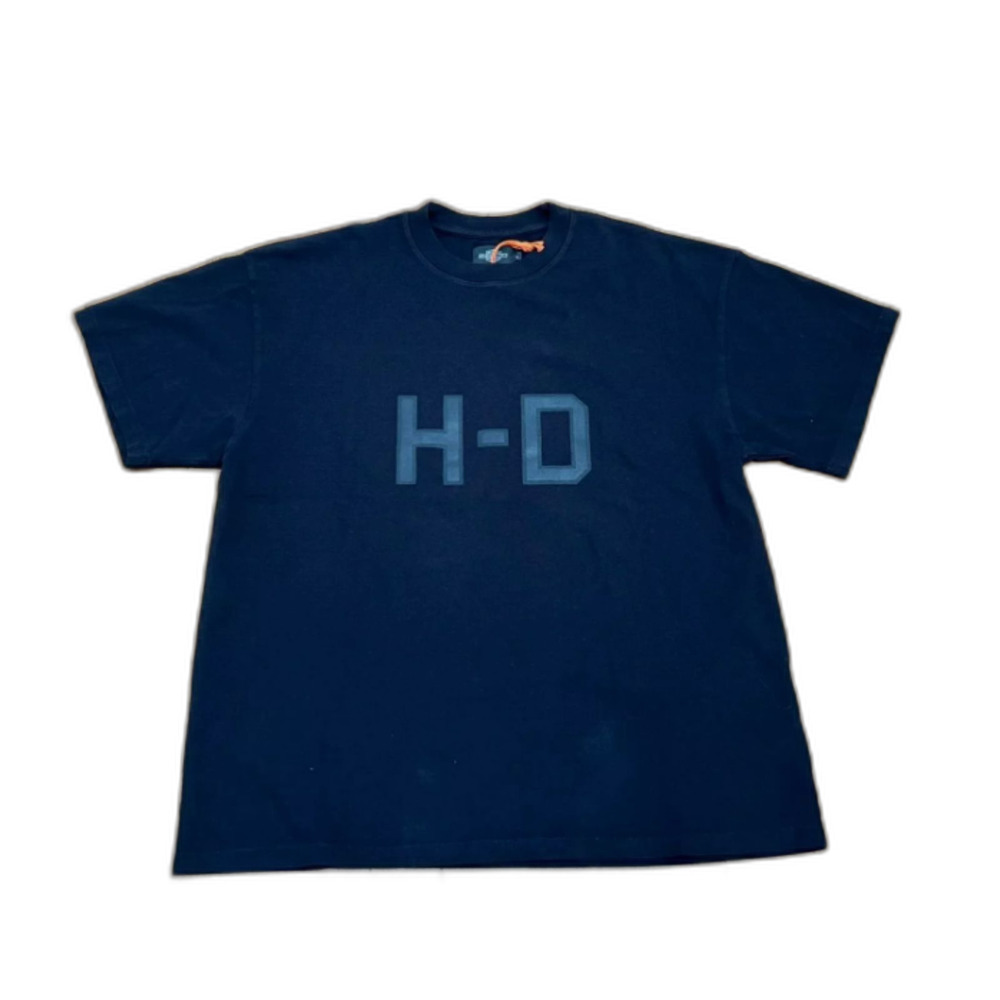Harley-Davidson H-D Boxy Tee Short Sleeve T-Shirt Petrol Black 963557 Size M NWT